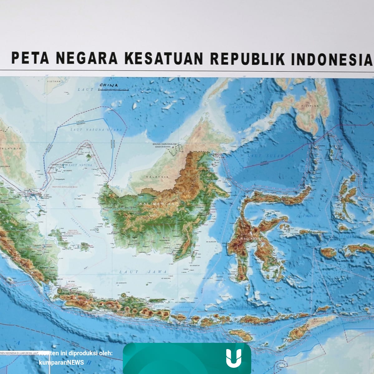 Wilayah Zee Indonesia Adalah - Peta Indonesia Diperbarui Begini